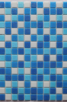 blue glass mosaic tiles in delhi