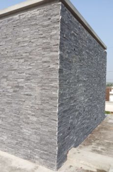Grey stone Exterior wall tile