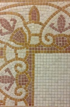 stone mosaic flooring