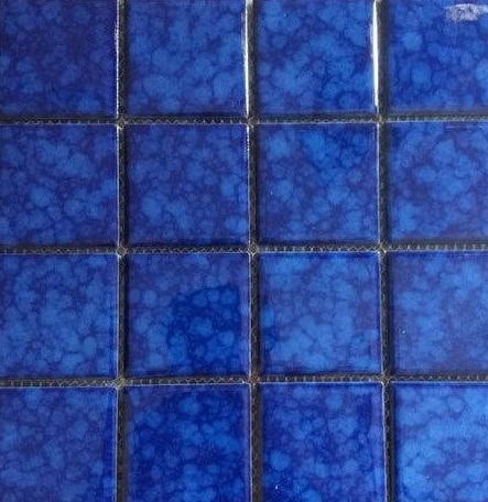 Porcelain Pool Tile blue mix | Artimozz Walls & Floors